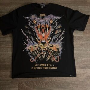 Broken Bones Black Graphic Tee